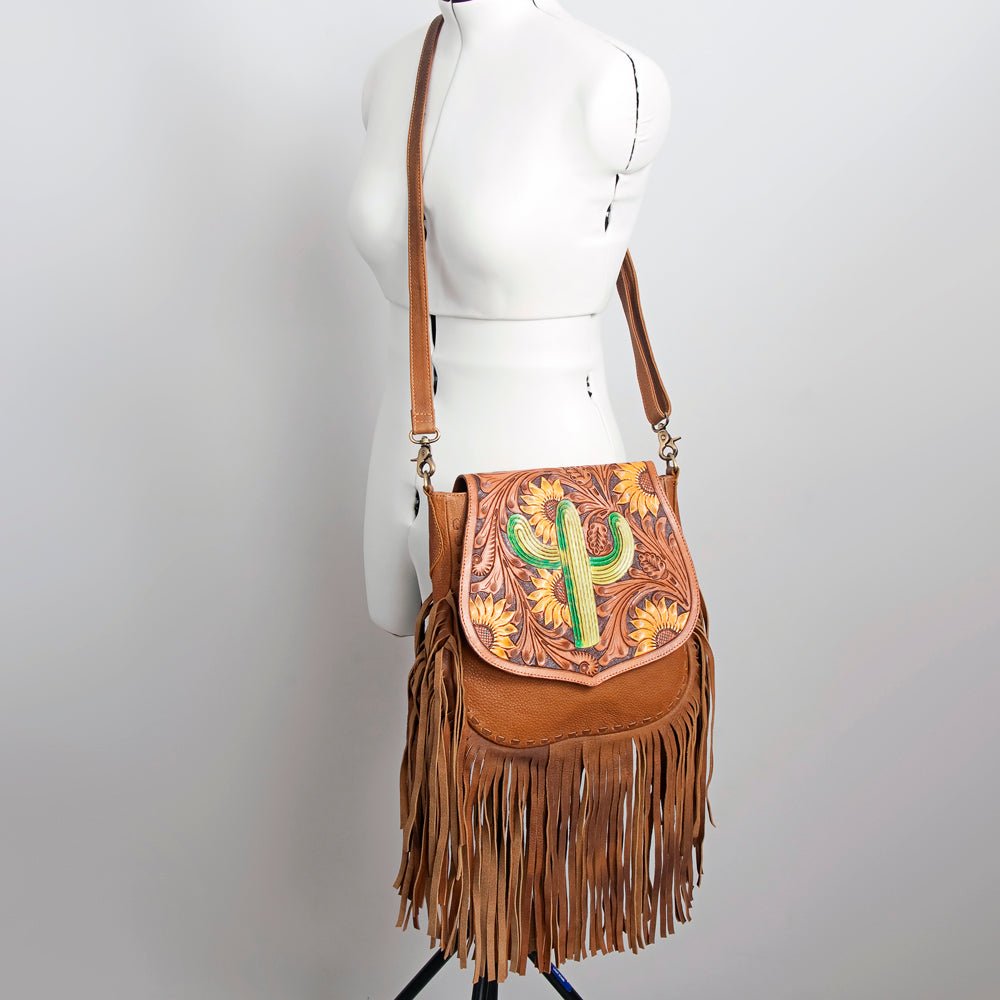 American Darling Hand Tooled Genuine Leather