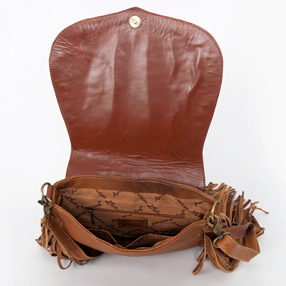 American Darling Hand Tooled Genuine Leather