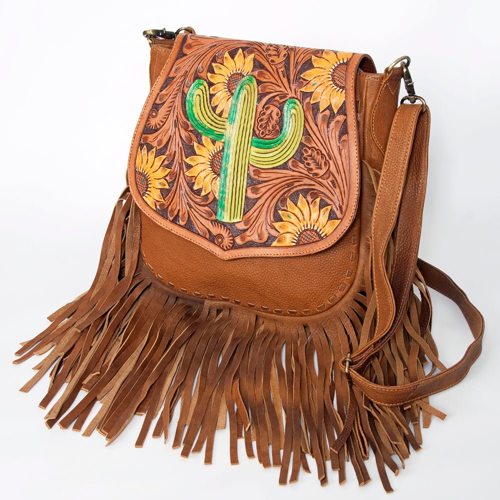 American Darling Hand Tooled Genuine Leather