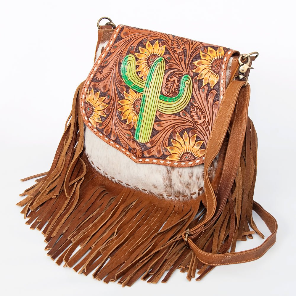 American Darling Hand Tooled Genuine Leather