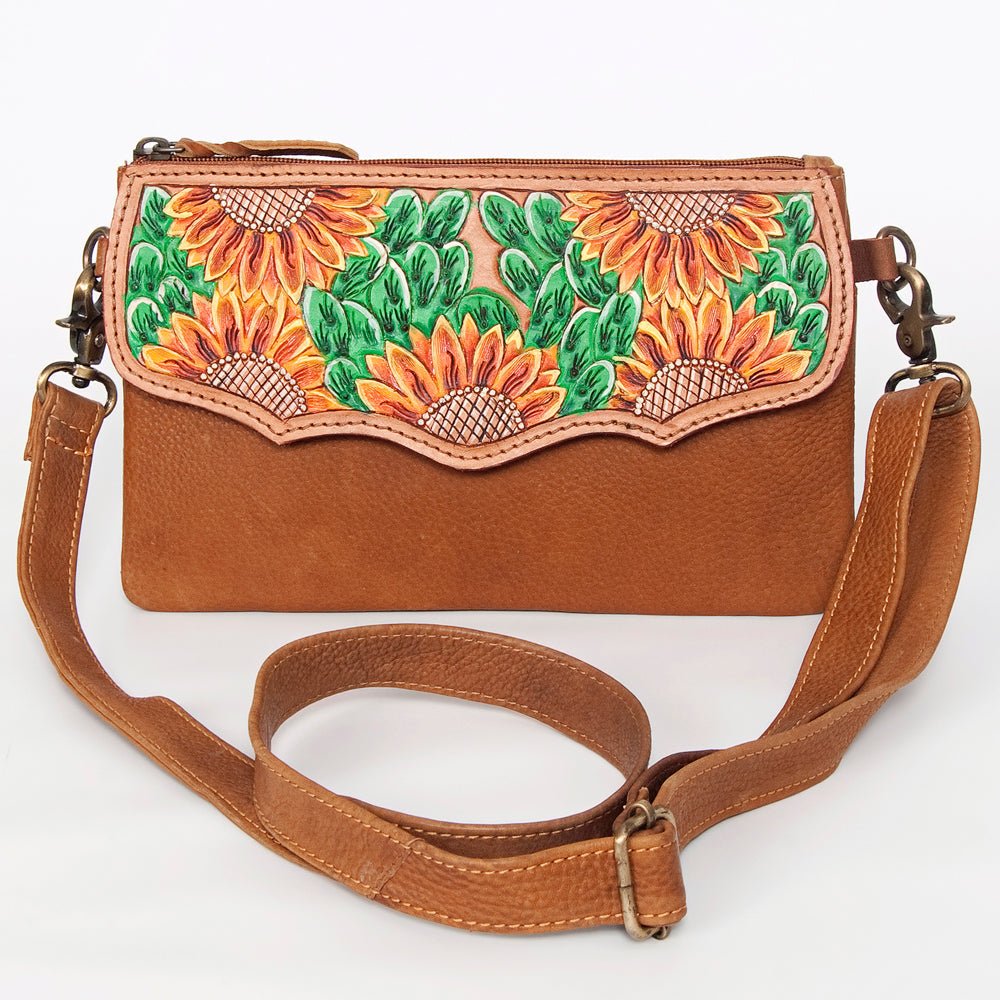 American Darling Hand Tooled Genuine Leather