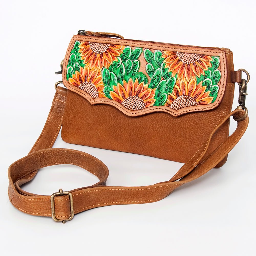 American Darling Hand Tooled Genuine Leather