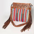 American Darling Tooled Saddle Blanket Crossbody
