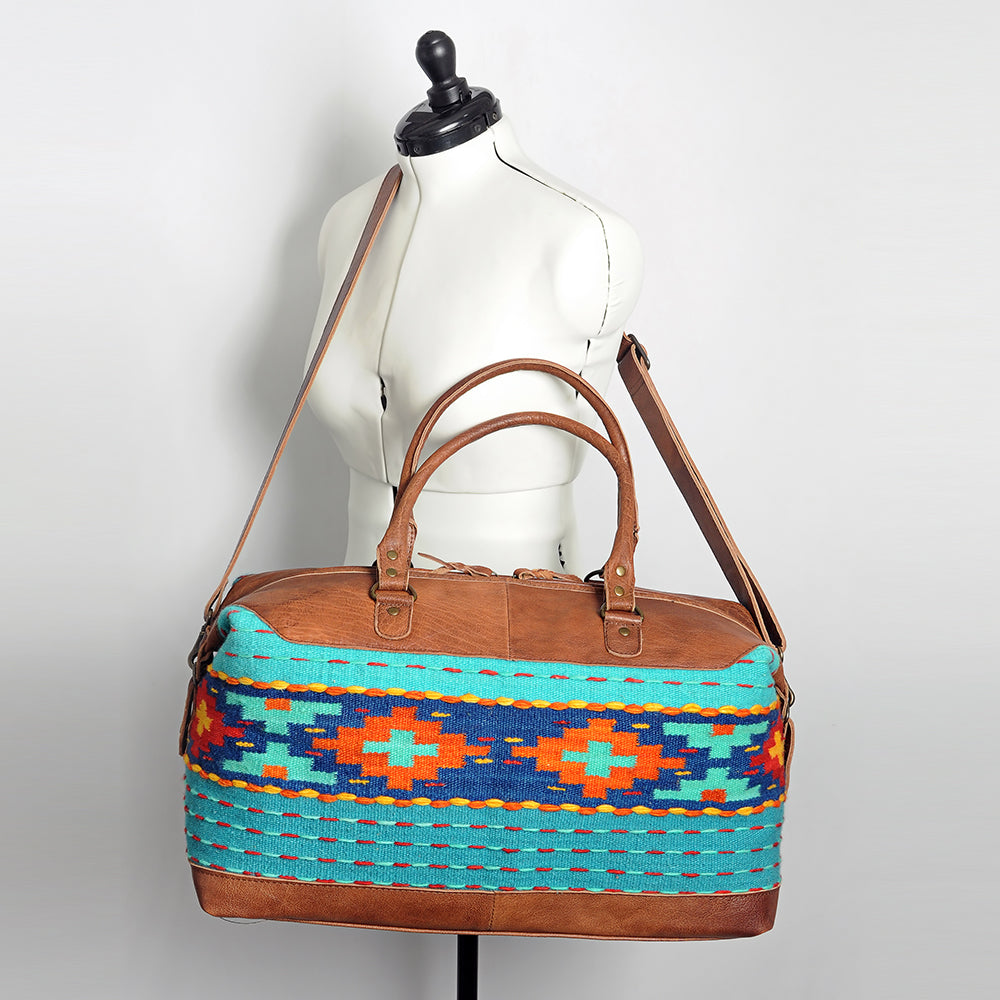 American Darling Duffel Saddle Blanket Genuine Leather