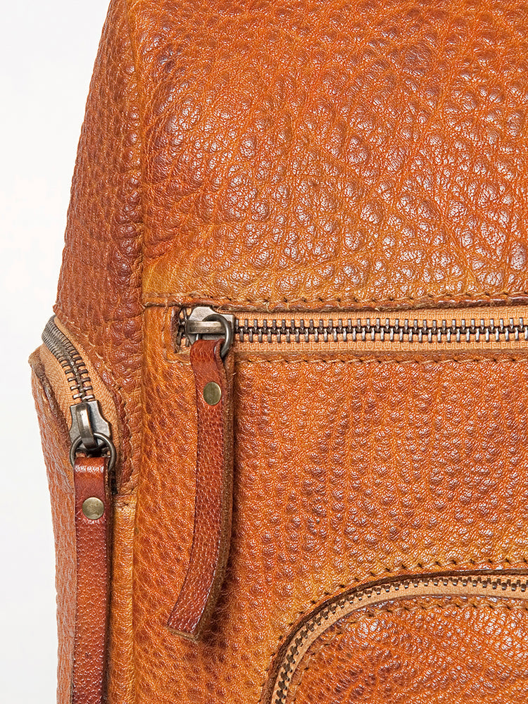 Never Mind Backpack Vintage Handmade Genuine Cowhide Leather