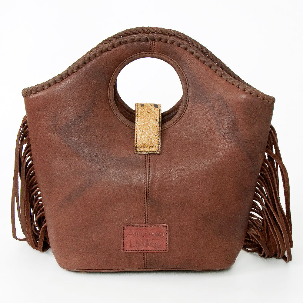 American Darling Hair-On Genuine Leather Clutch