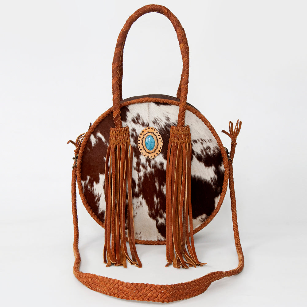 American Darling Hair-On Genuine Leather Tote