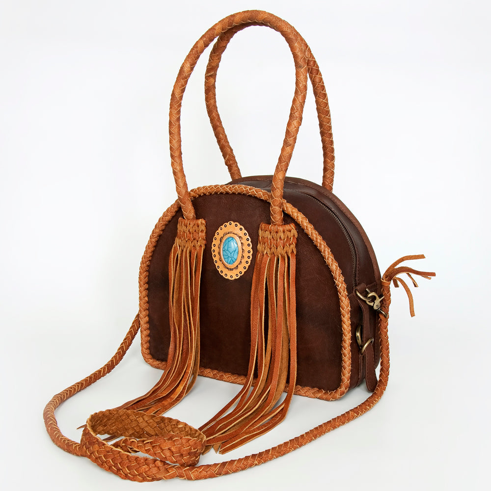 American Darling Hair-On Genuine Leather Tote