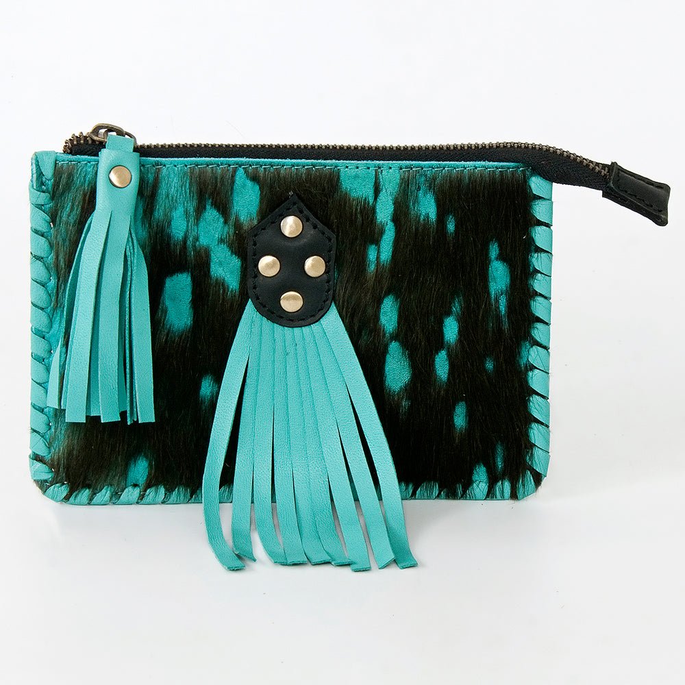 American Darling Hair-On Genuine Leather Coin Purse