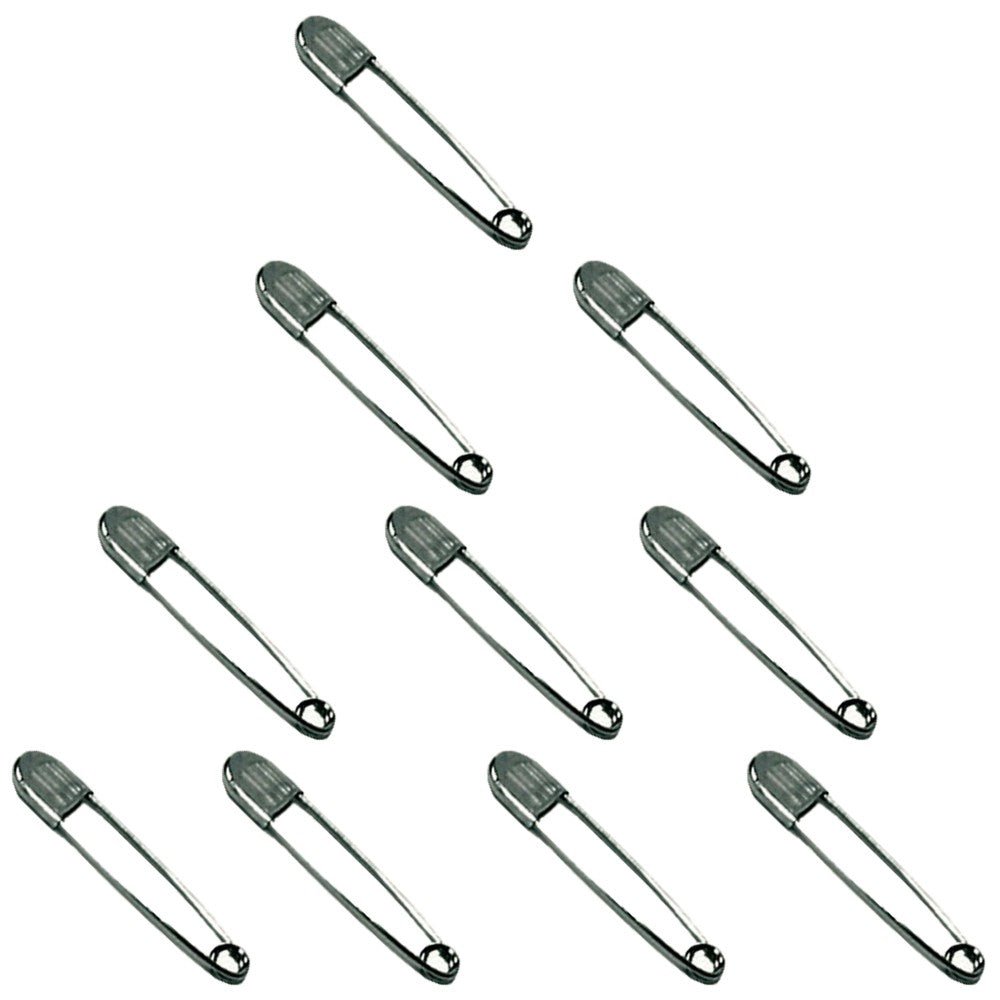 Hilason 2 1/4 Inch Bandage Safety Pin Nickel Plt. – Hilason