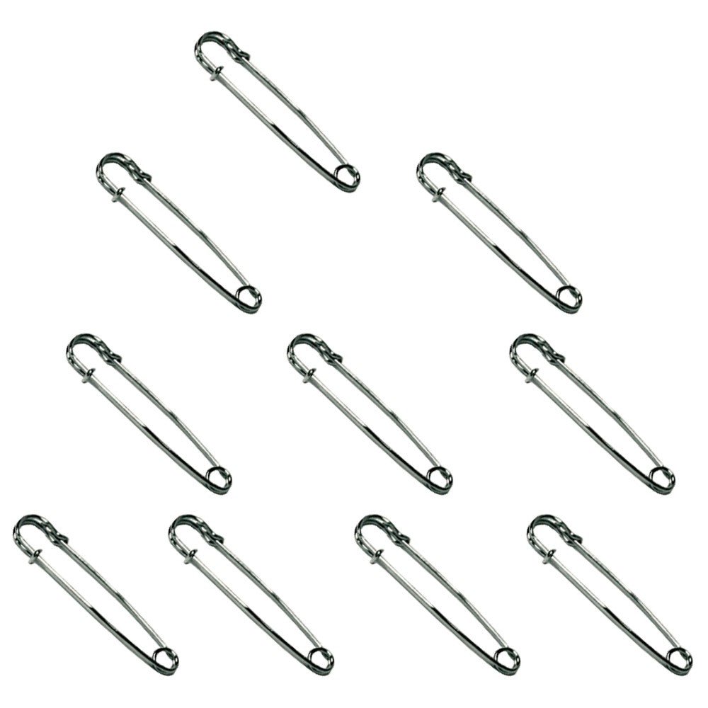 Hilason 3 Inch Blanket Safety Pin Nickel Plt. – Hilason