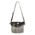 Ohlay Crossbody Upcycled Wool Upcycled Canvas Hair-On Genuine Leather