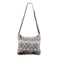 Ohlay Crossbody Upcycled Wool Upcycled Canvas Hair-On Genuine Leather