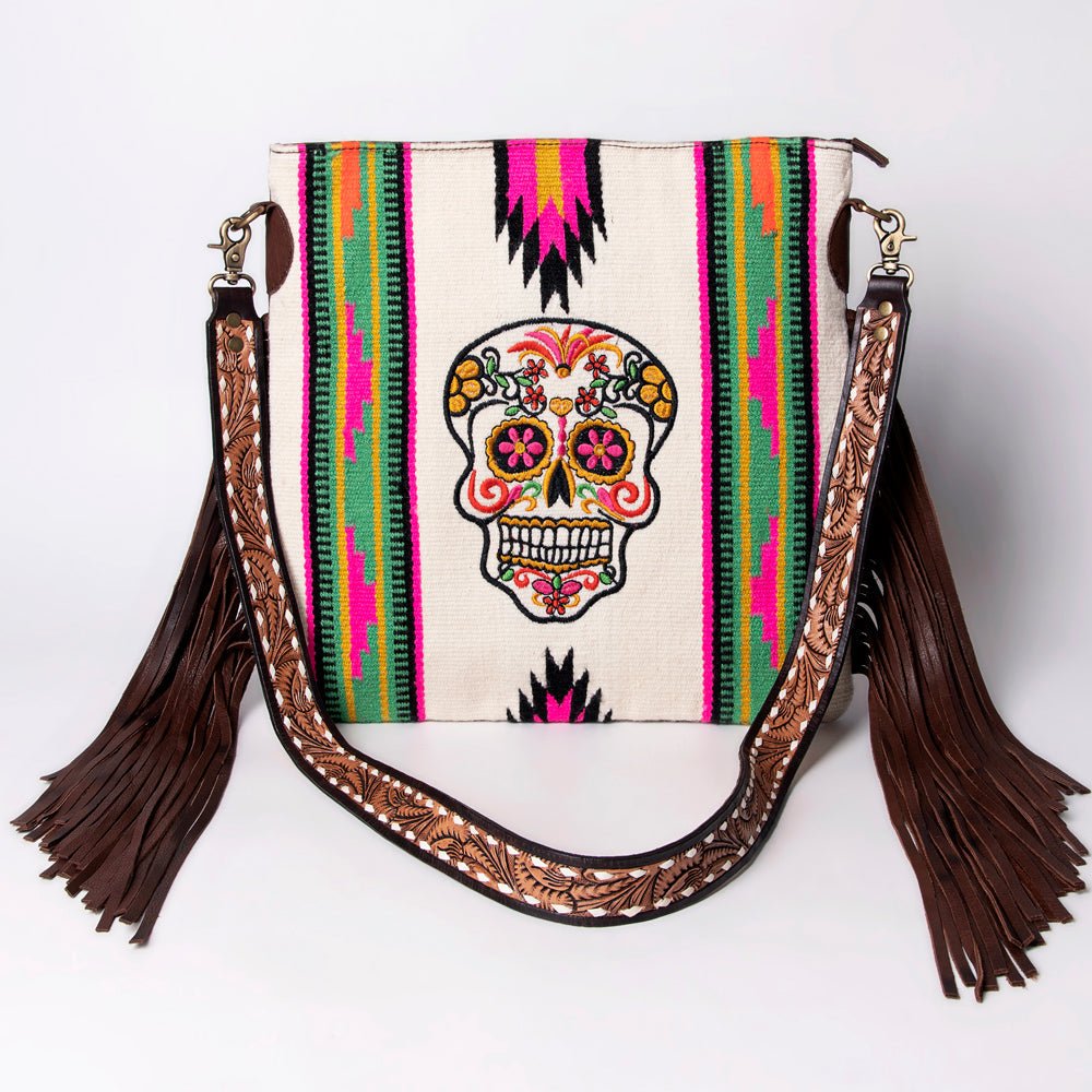 American Darling Messenger Saddle Blanket Genuine Leather