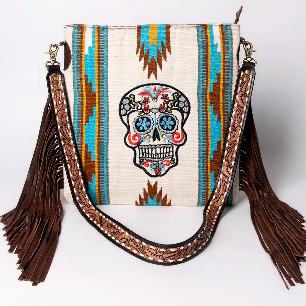 American Darling Messenger Saddle Blanket Genuine Leather
