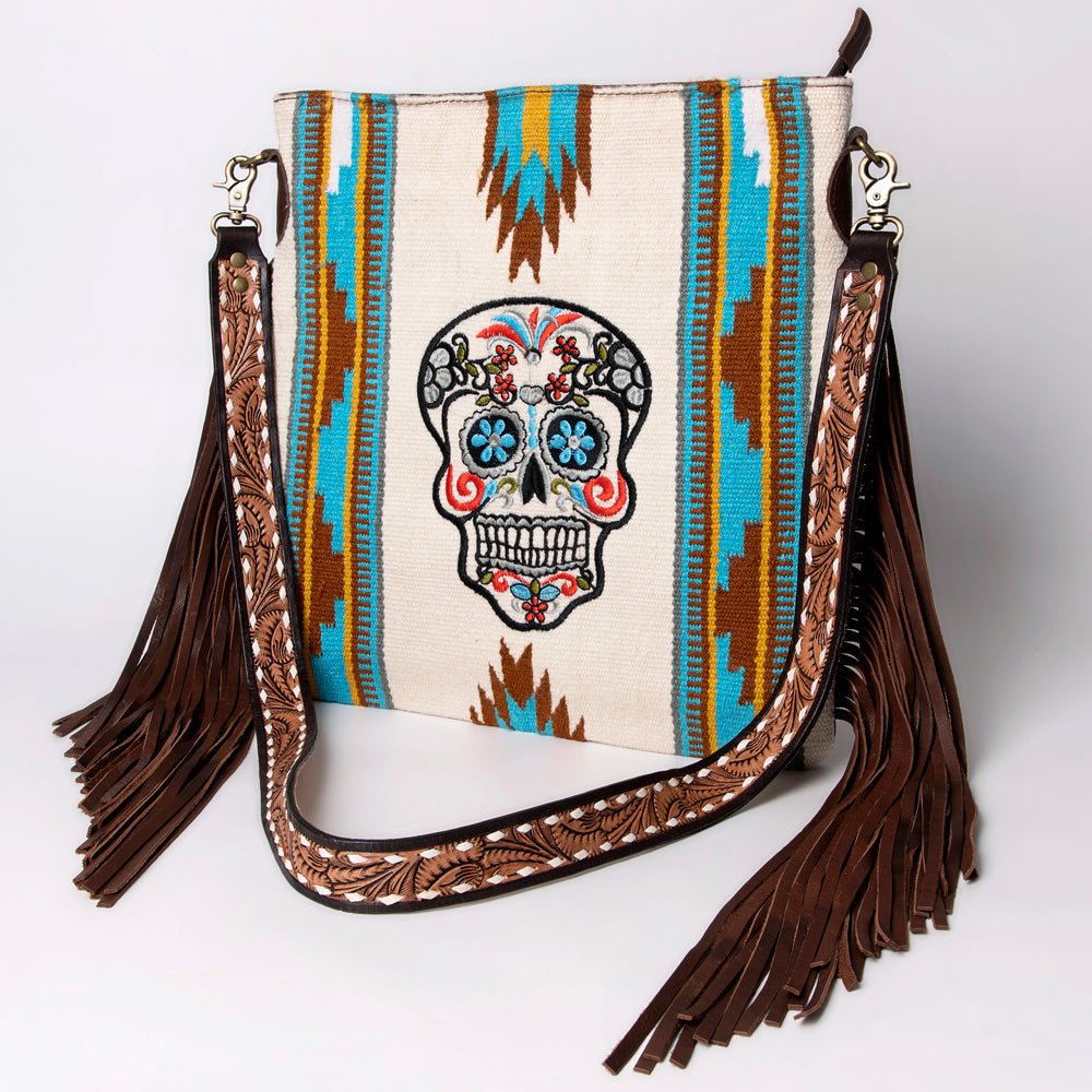 American Darling Messenger Saddle Blanket Genuine Leather