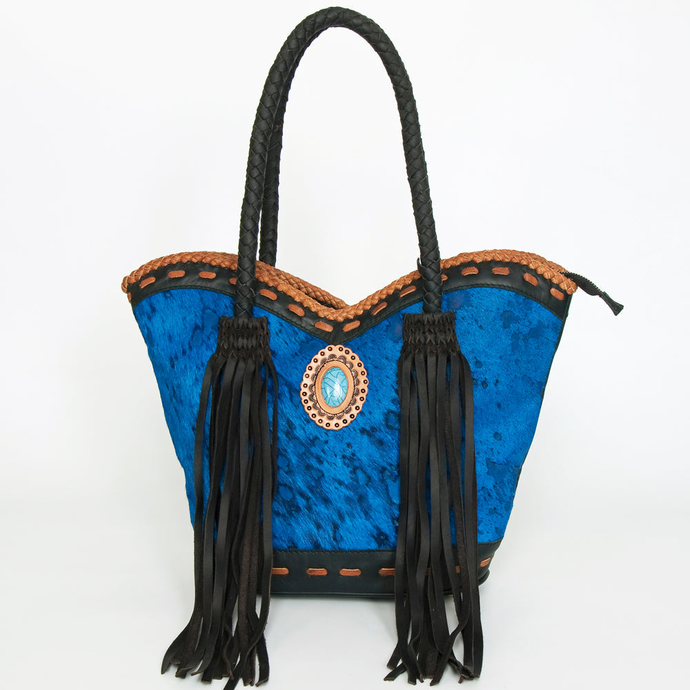 American Darling Hair-On Genuine Leather Tote