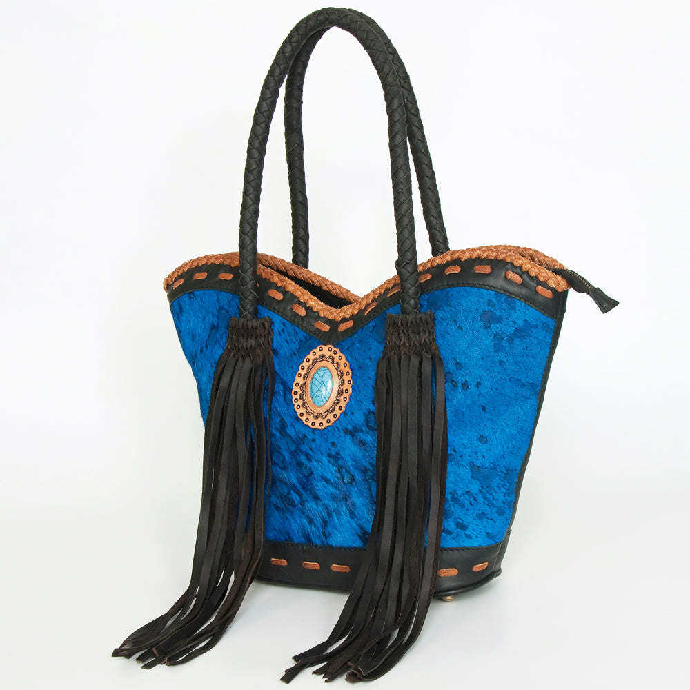 American Darling Hair-On Genuine Leather Tote