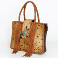 American Darling Hair-On Leather Fringe Tote