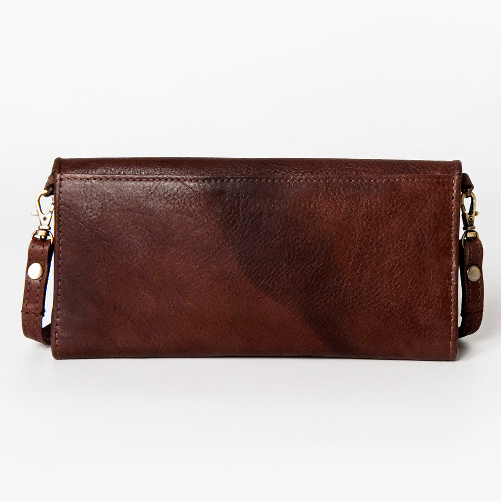 Hand Tooled Hand Painted Genuine Leather