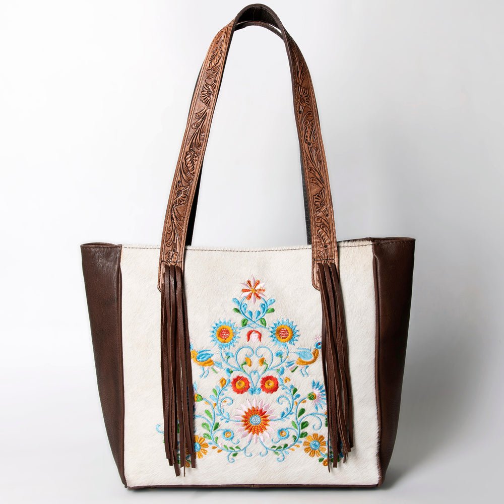 American Darling Hair-On Genuine Leather Tote