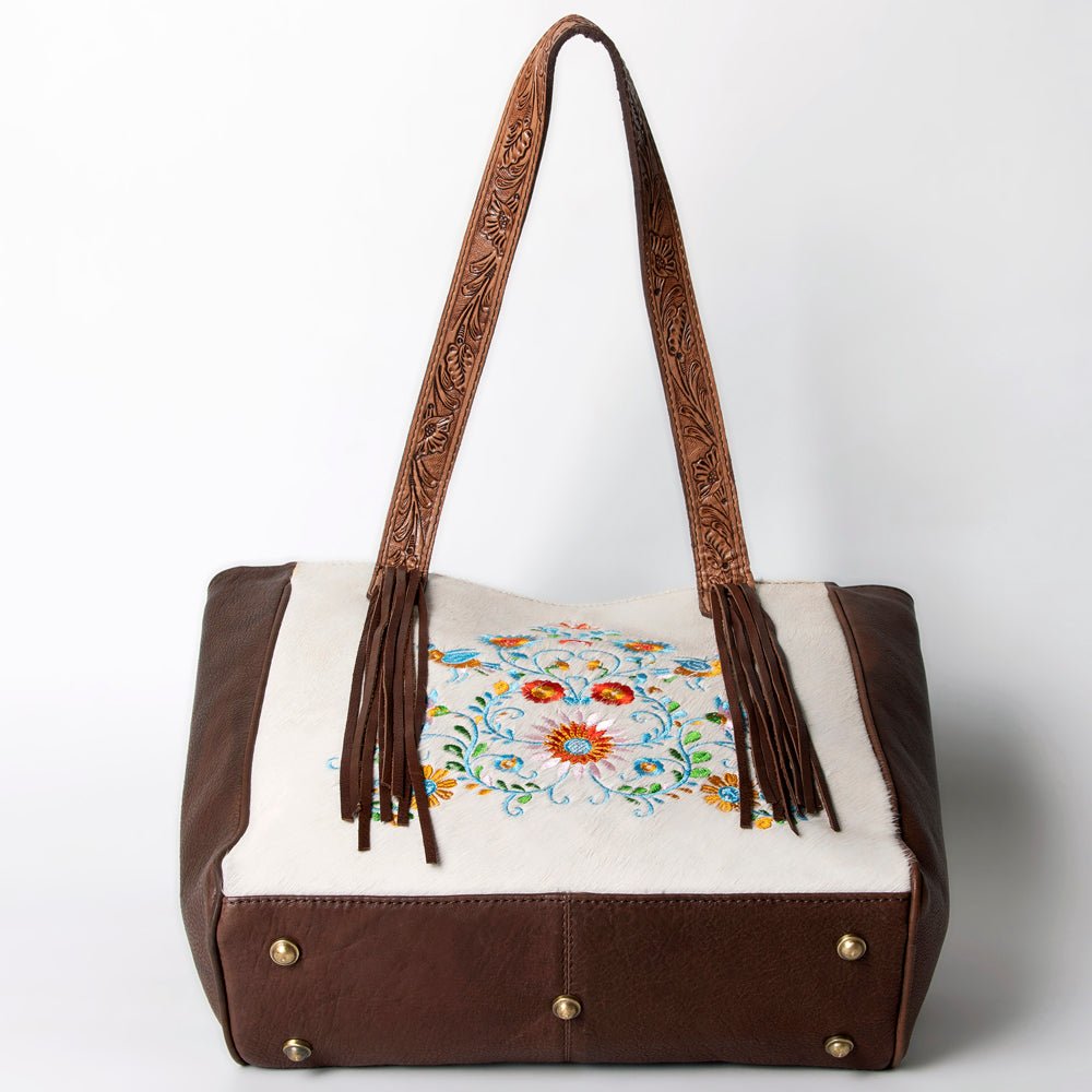 American Darling Hair-On Genuine Leather Tote