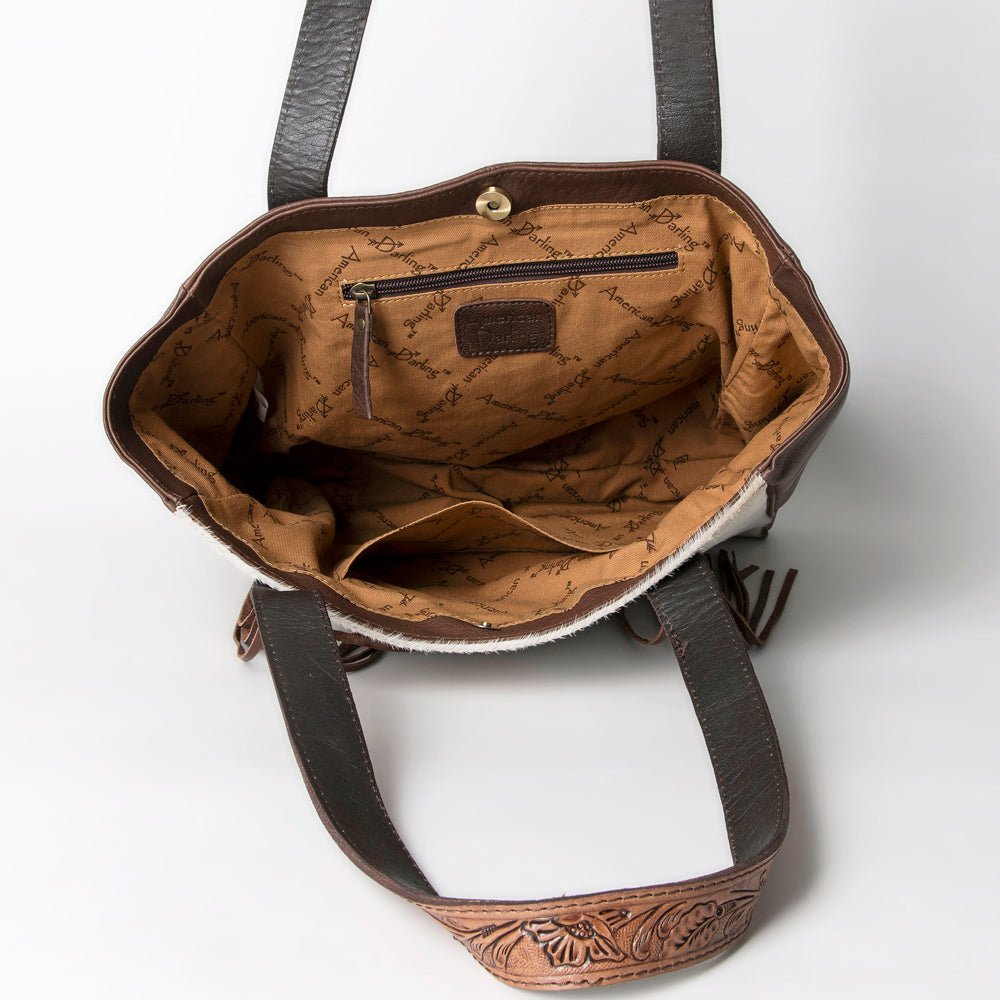 American Darling Hair-On Genuine Leather Tote