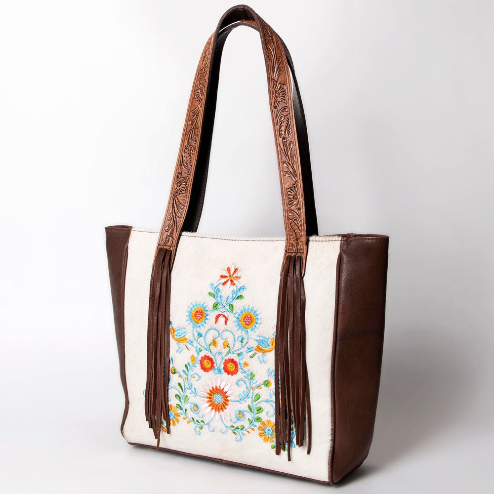 American Darling Hair-On Genuine Leather Tote