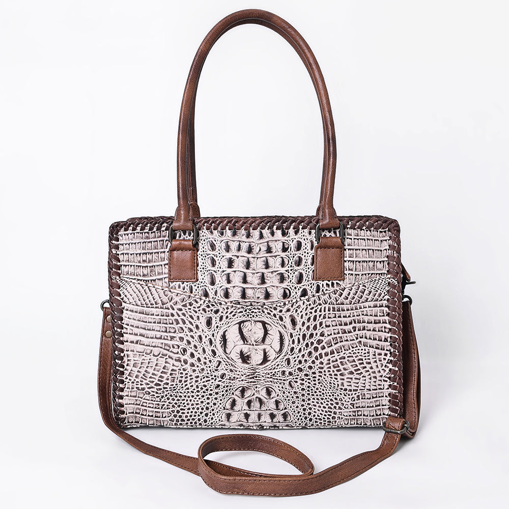 American Darling Crocodile Embossed Genuine Leather