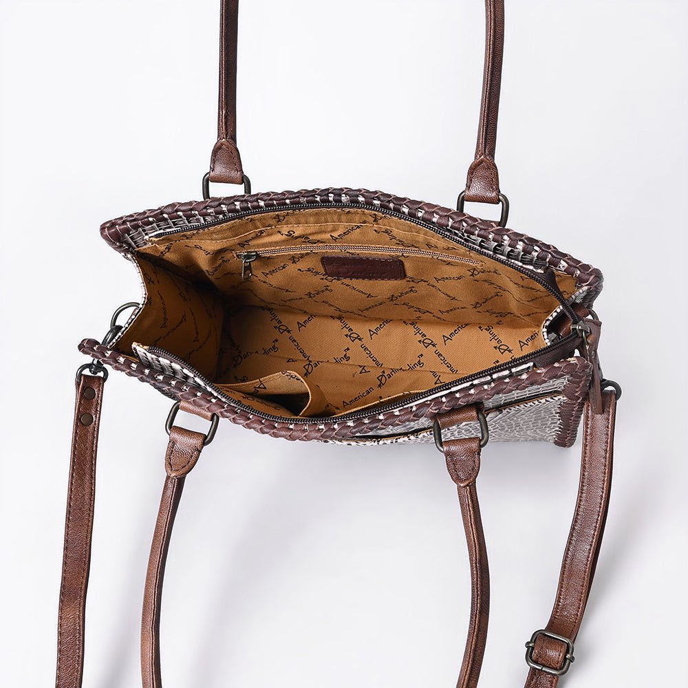 American Darling Crocodile Embossed Genuine Leather
