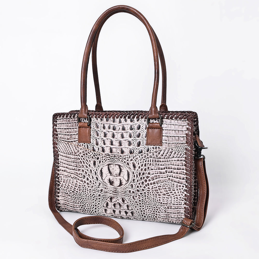 American Darling Crocodile Embossed Genuine Leather