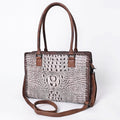American Darling Crocodile Embossed Genuine Leather