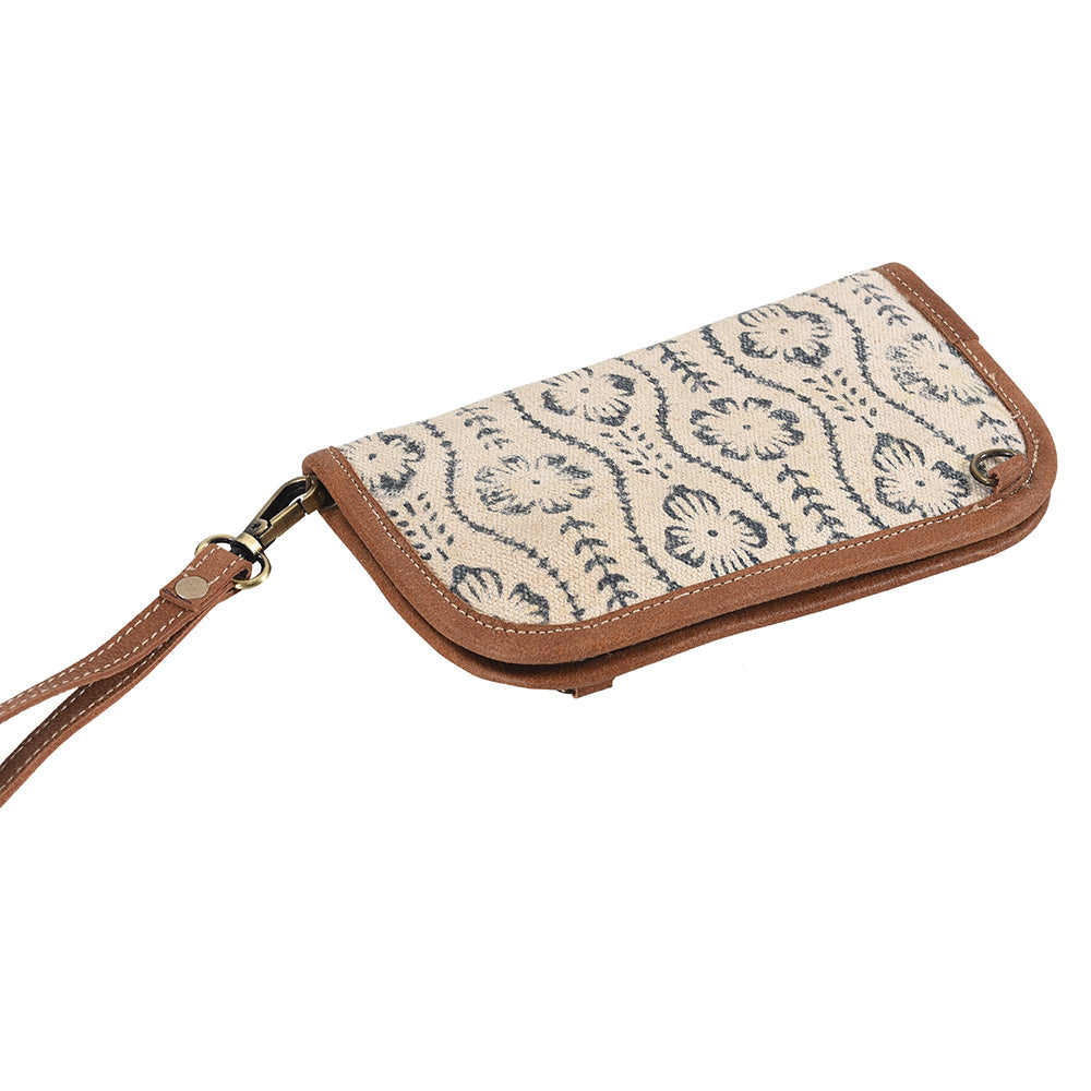 Ohlay Crossbody Upcycled Wool Genuine Leather
