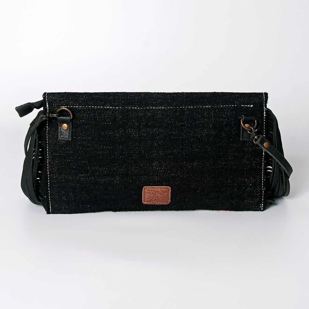 American Darling Saddle Blanket Genuine Leather Crossbody Bag