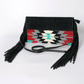 American Darling Saddle Blanket Genuine Leather Crossbody Bag