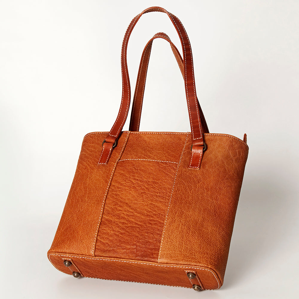 American Darling Tote Hand Tooled Hair-On Genuine Leather Western Women Bag Handbag Purse | Travel Bags College Casual