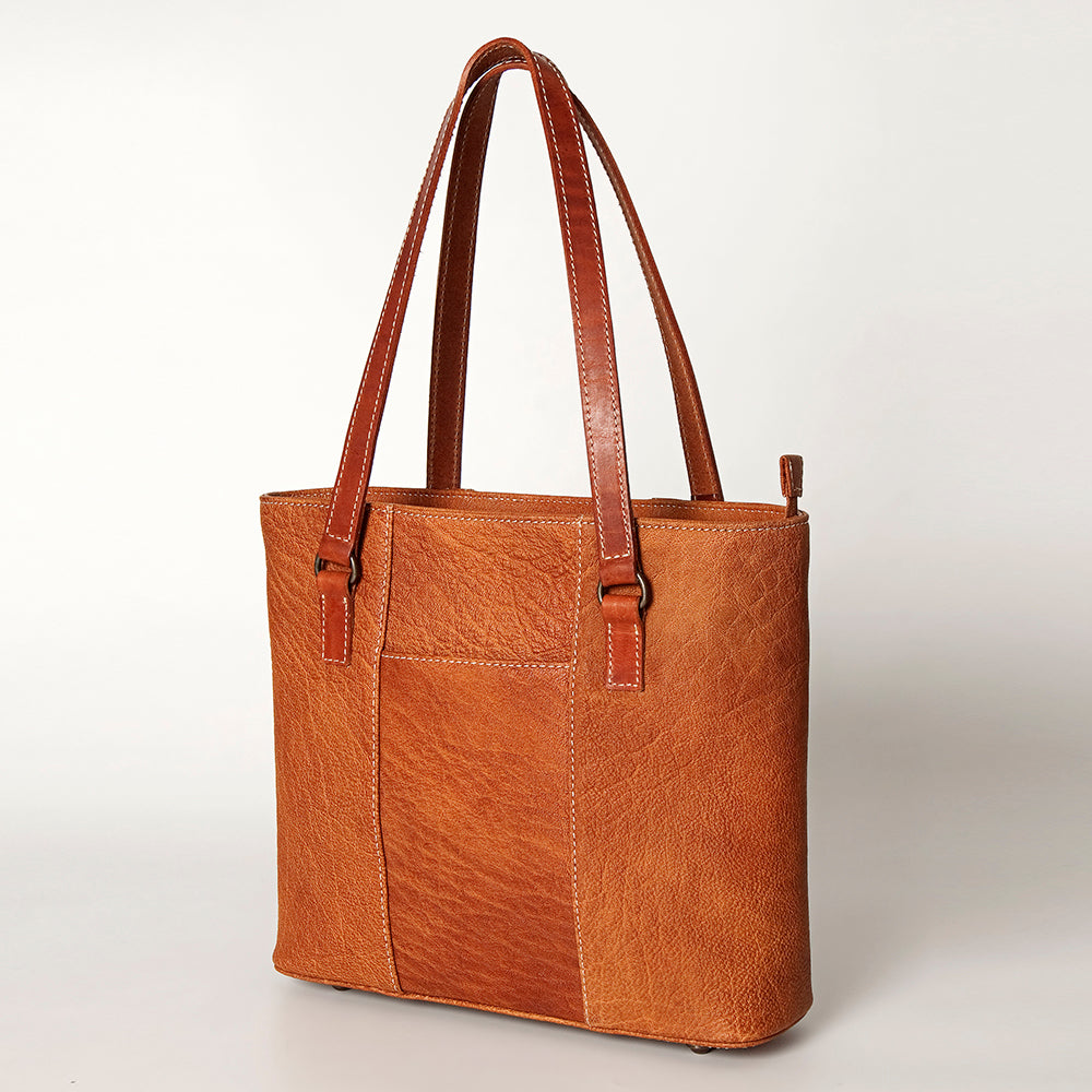 American Darling Tote Hand Tooled Hair-On Genuine Leather Western Women Bag Handbag Purse | Travel Bags College Casual