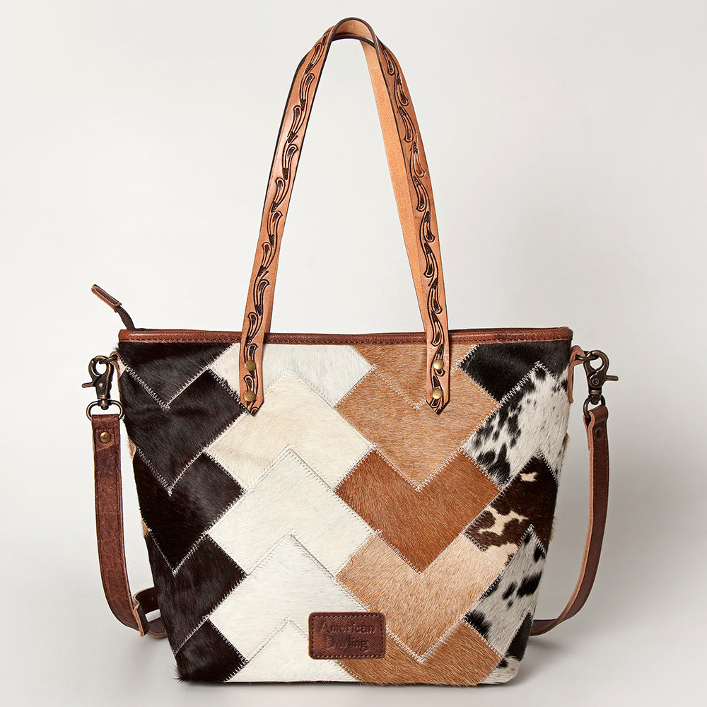 American Darling Hair-On Genuine Leather Tote