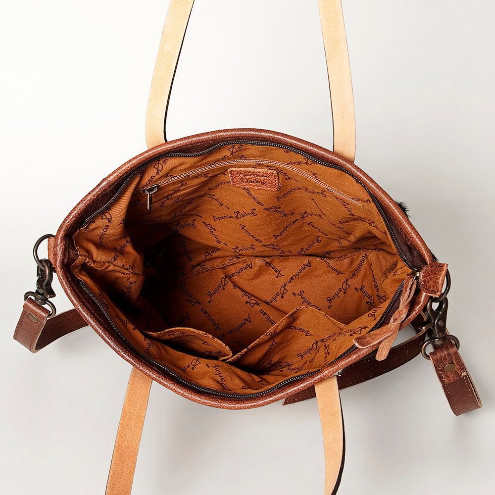 American Darling Hair-On Genuine Leather Tote