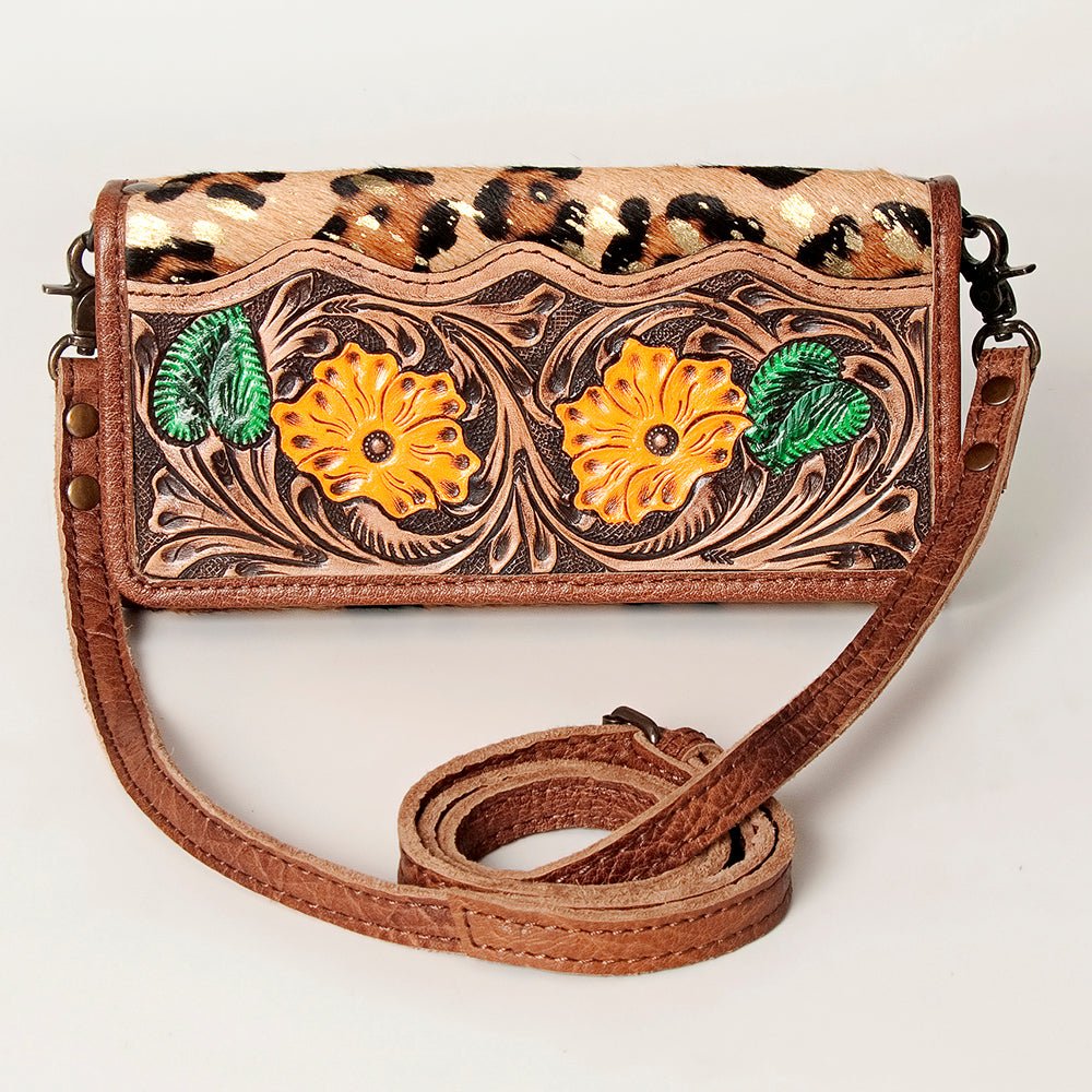 American Darling Hand-Tooled Genuine Leather Wallet