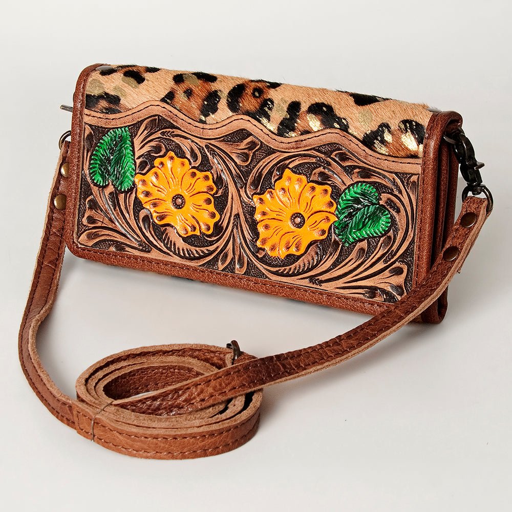 American Darling Hand-Tooled Genuine Leather Wallet