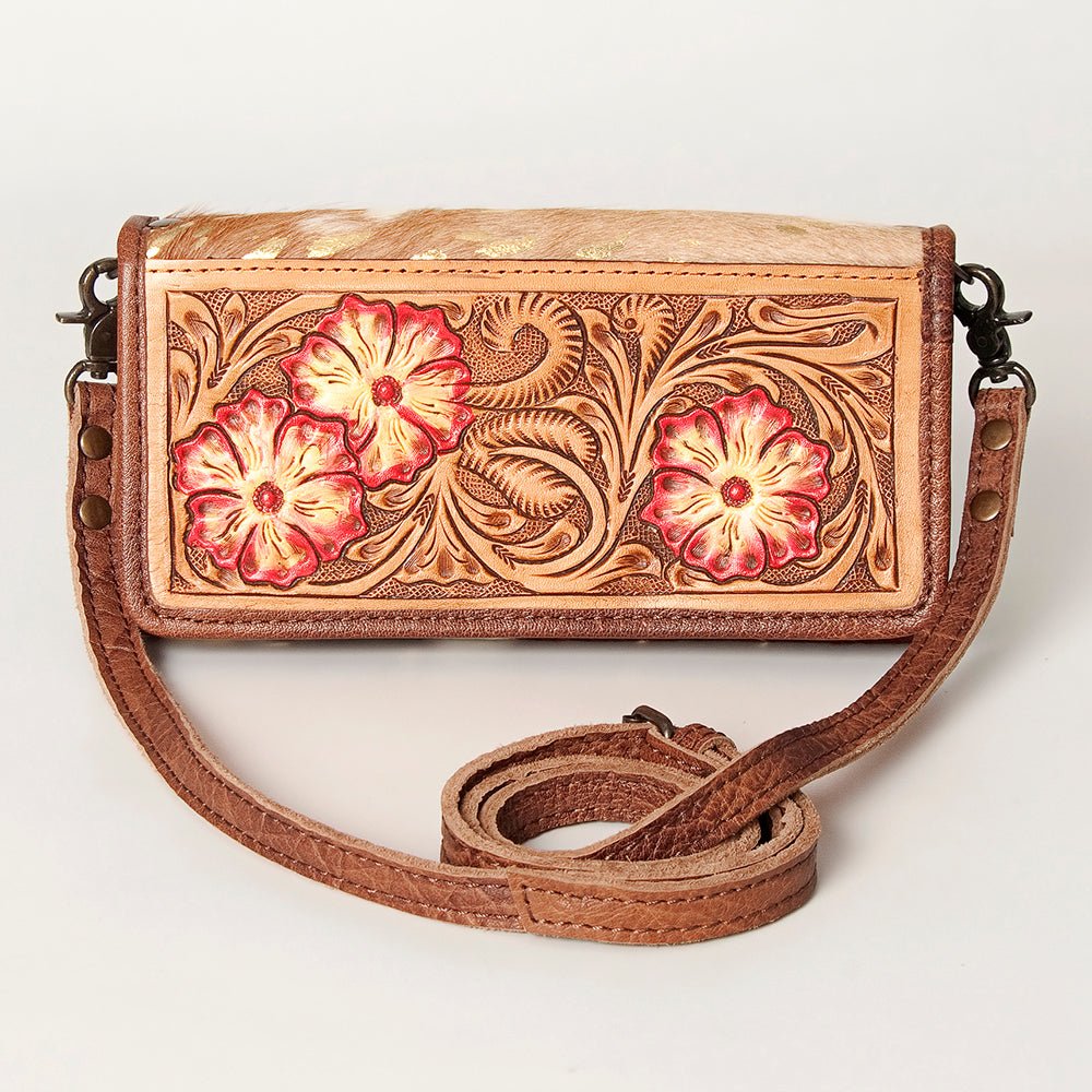 American Darling Hand-Tooled Genuine Leather Wallet