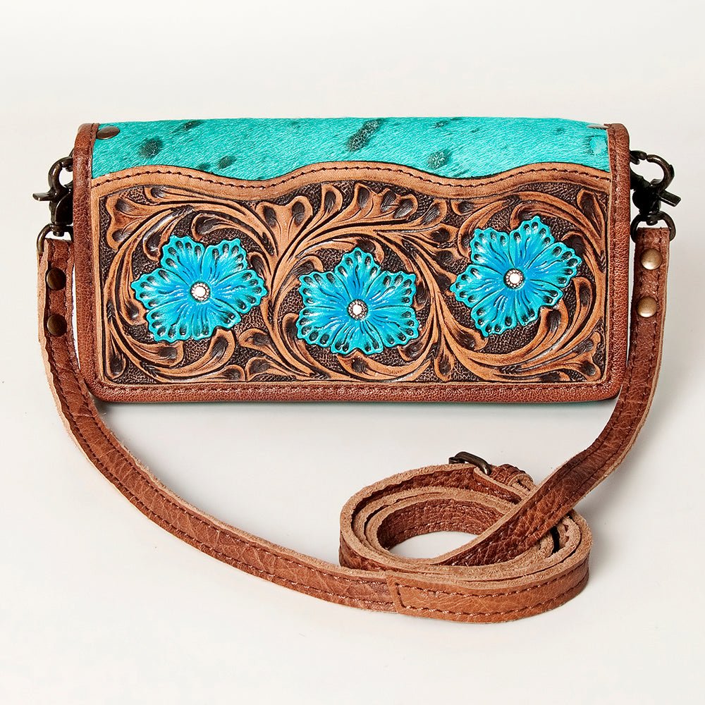 American Darling Hand-Tooled Genuine Leather Wallet