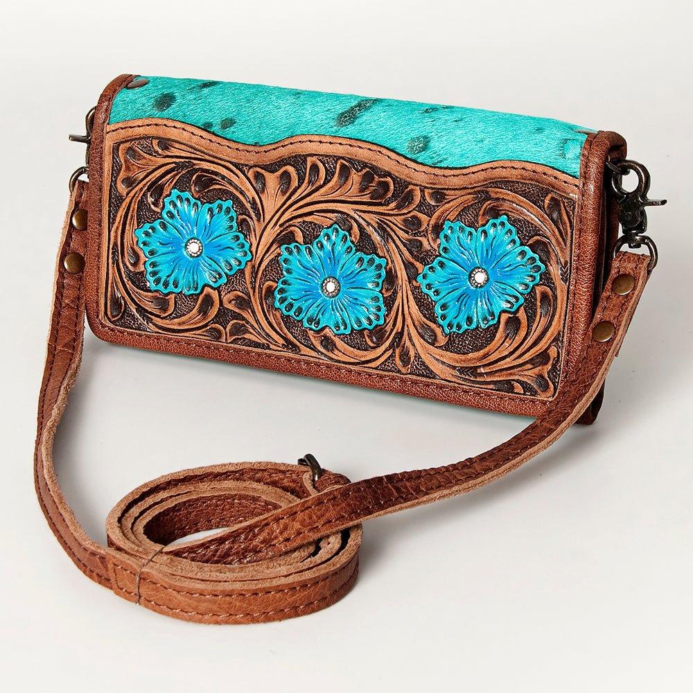 American Darling Hand-Tooled Genuine Leather Wallet