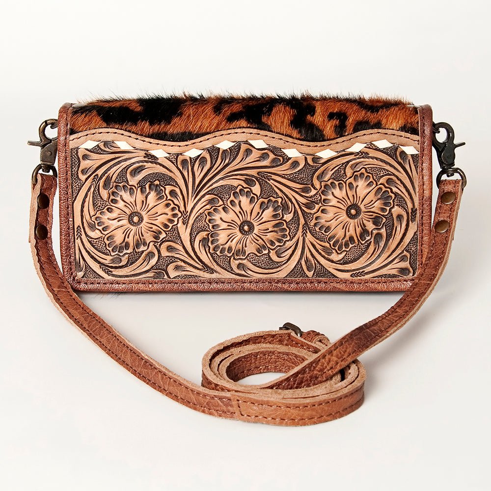 American Darling Hand-Tooled Genuine Leather Wallet
