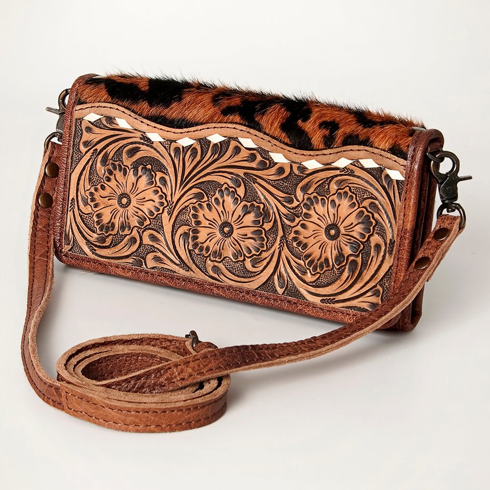 American Darling Hand-Tooled Genuine Leather Wallet