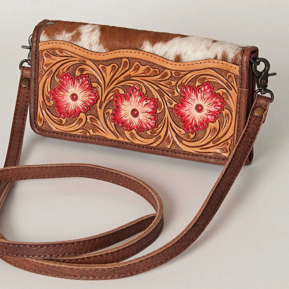 American Darling Hand-Tooled Genuine Leather Wallet