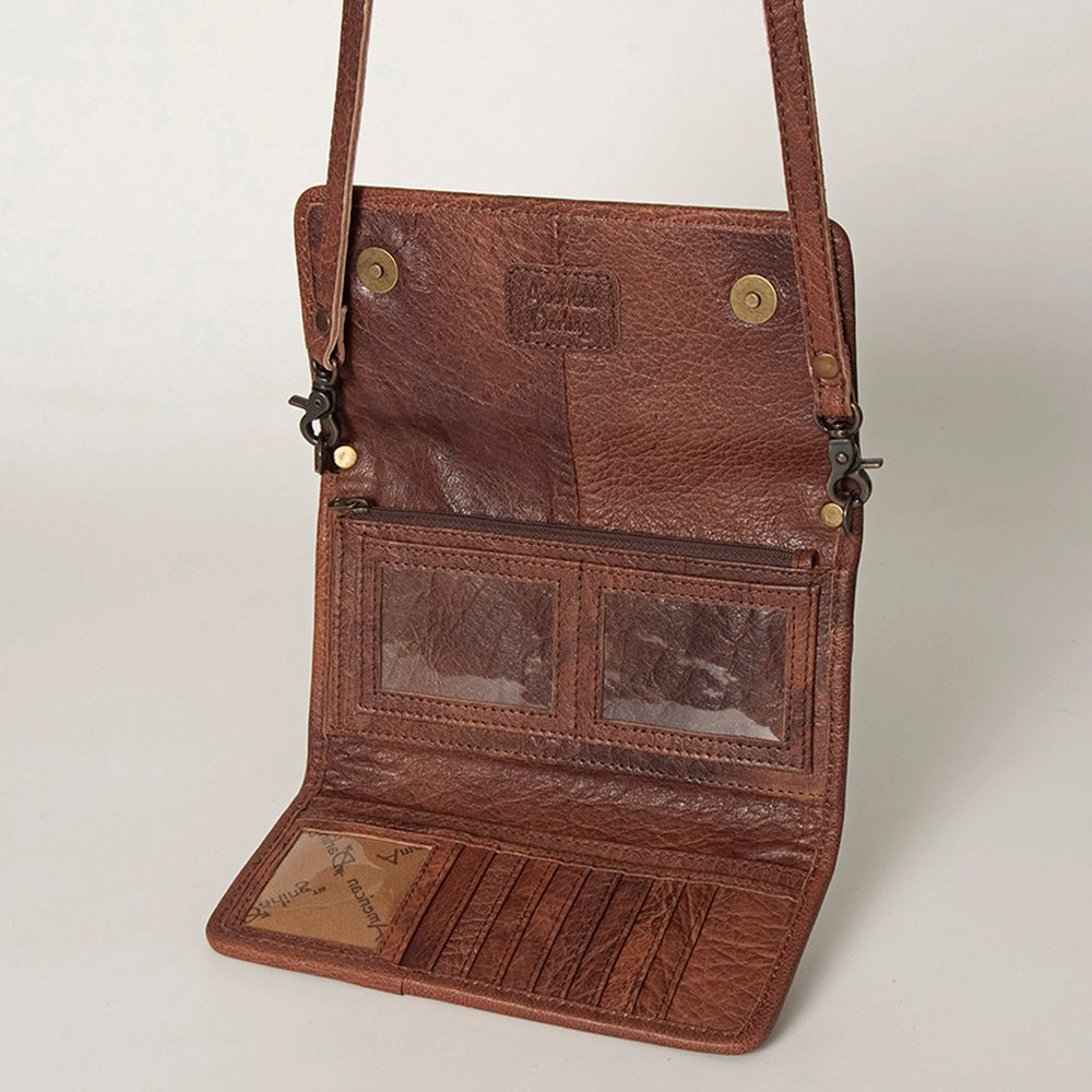 American Darling Hand-Tooled Genuine Leather Wallet