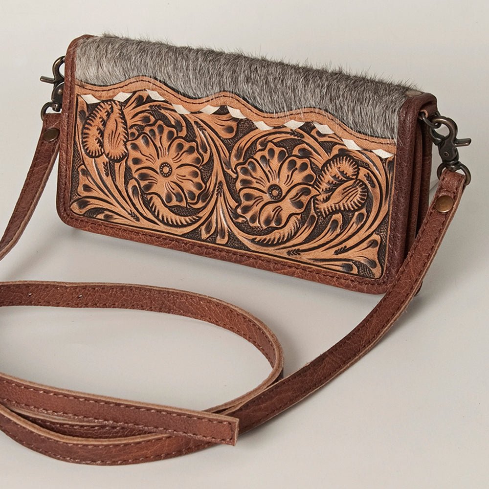 American Darling Hand-Tooled Genuine Leather Wallet