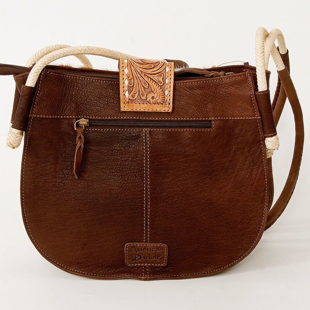 American Darling Messenger Hand Tooled Genuine Leather